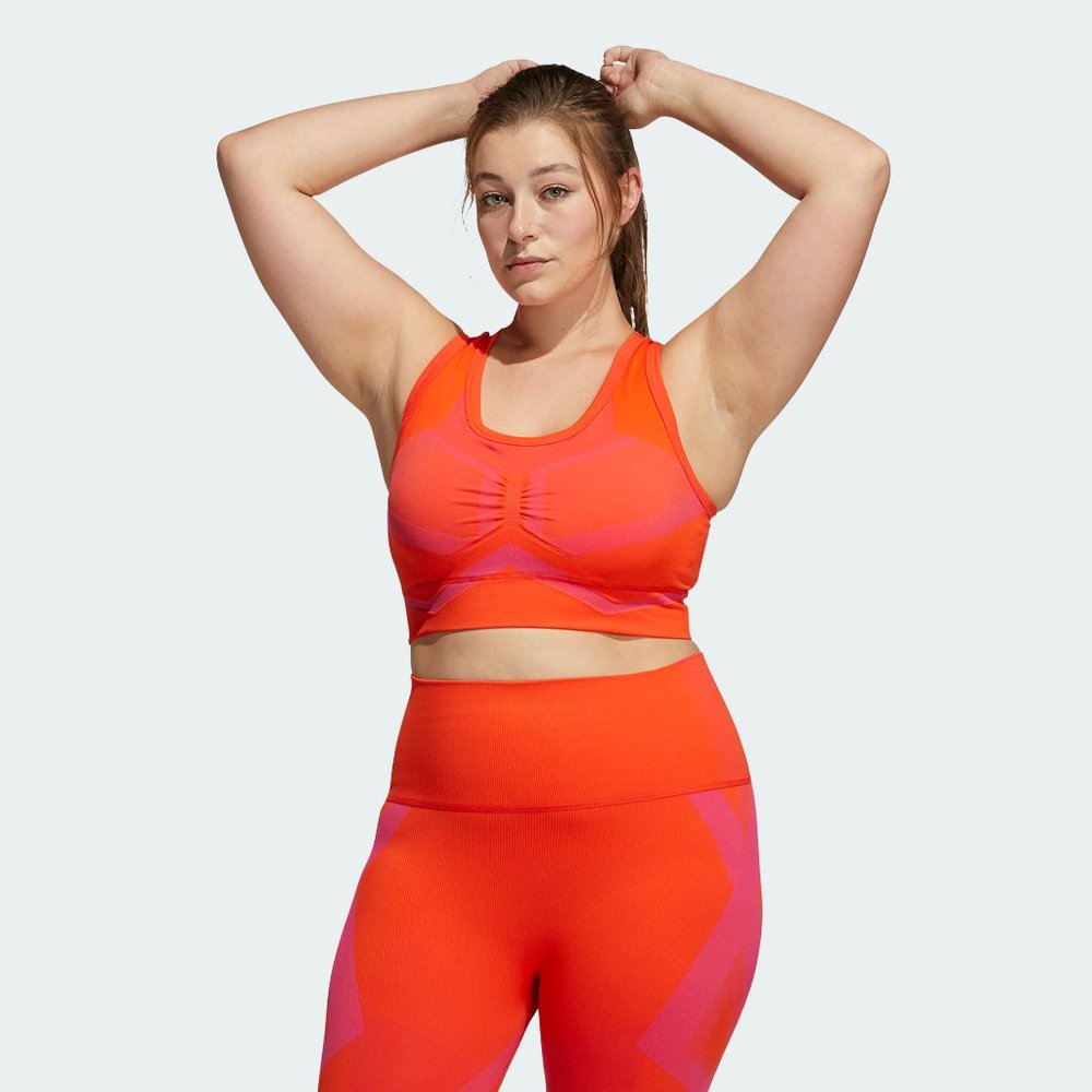 adidas Studio 2 Tone Sports Bra (PLUS SIZE) GP3407